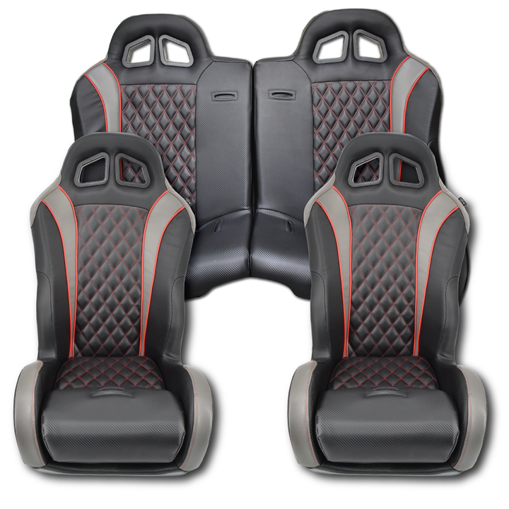 Daytona Seats and Bench Seat (Bundle) - FullFlight Racing  | Daytona Seats and Bench Seat (Bundle) | Aces Racing | FullFlight Racing