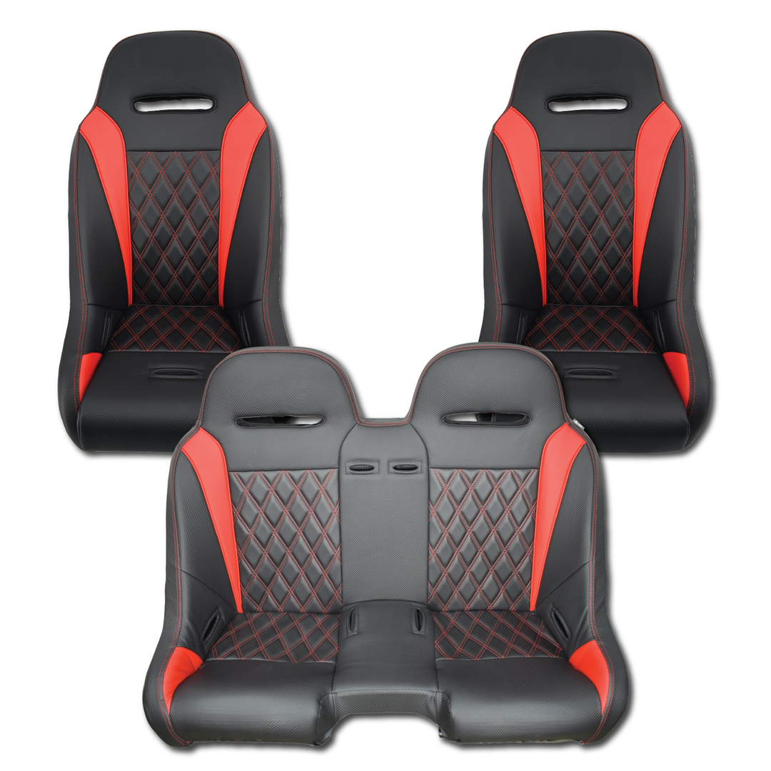 Apex Seats and Bench Seat (Bundle) - FullFlight Racing  | Apex Seats and Bench Seat (Bundle) | Aces Racing | FullFlight Racing