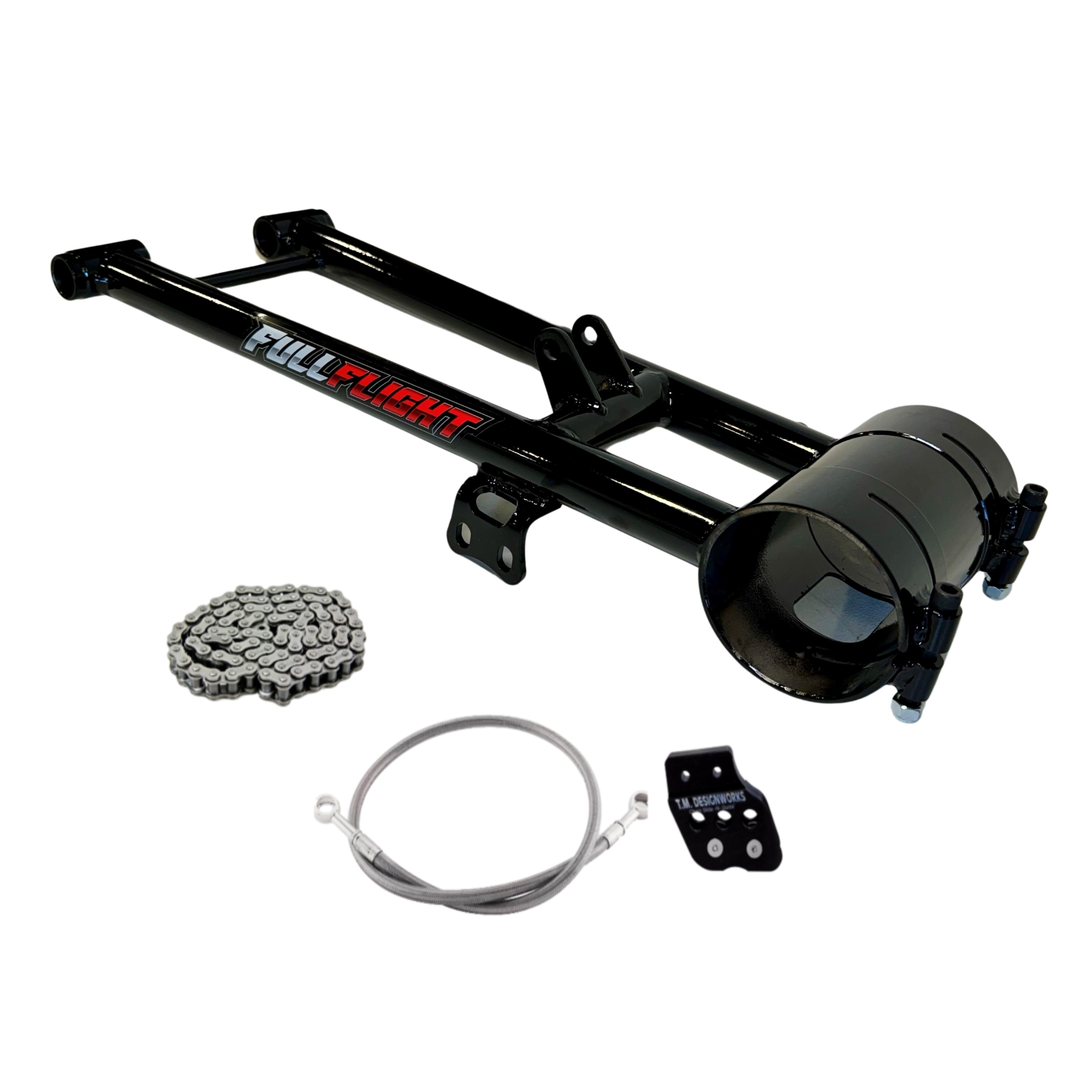 ATV Extended 4130 Chromoly Swingarm - Complete Package - FullFlight Racing  | ATV EXTENDED 4130 CHROMOLY SWINGARMS | FullFlight Racing | FullFlight Racing