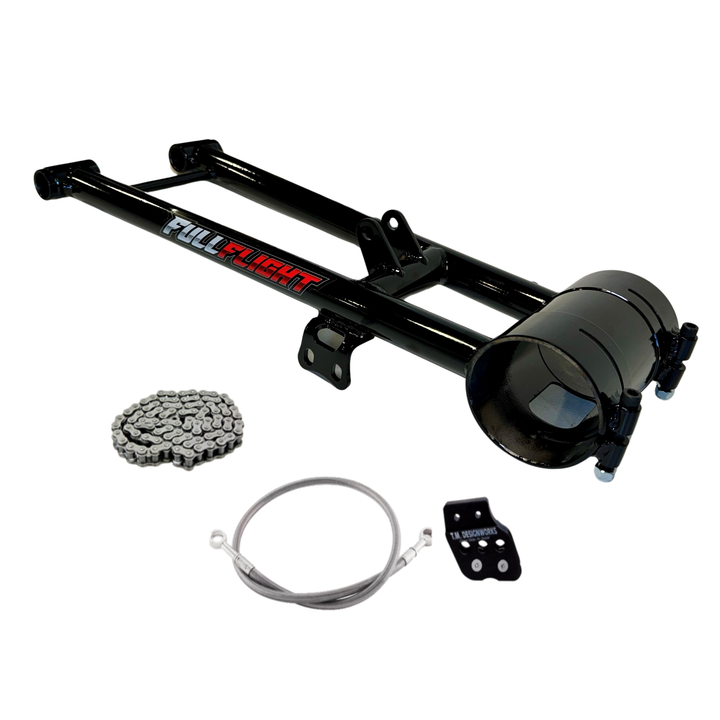 ATV Extended 4130 Chromoly Swingarm - Complete Package - FullFlight Racing  | ATV EXTENDED 4130 CHROMOLY SWINGARMS | FullFlight Racing | FullFlight Racing