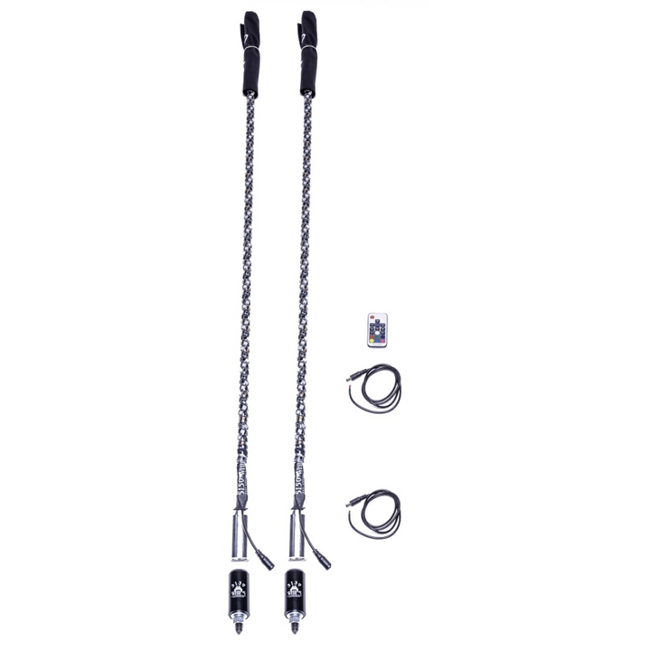 5150 LED WHIPS W/WIRELESS REMOTE - FullFlight Racing  | 5150 LED WHIPS W/WIRELESS REMOTE | 5150 WHIPS | FullFlight Racing