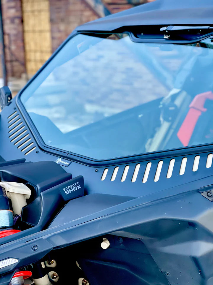 CAN-AM X3 GLASS WINDSHIELD 2.0 KIT WITH D.O.T STAMP - FullFlight Racing  | CAN-AM X3 GLASS WINDSHIELD 2.0 KIT WITH D.O.T STAMP | Bent Metal Offroad | FullFlight Racing