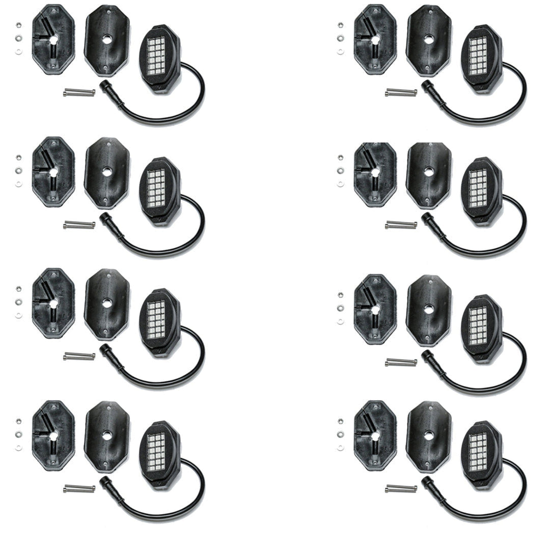 5150 Whips 187 Style Rock Lights w/ Control Harness - FullFlight Racing  |  | 5150 Whips Inc. | FullFlight Racing