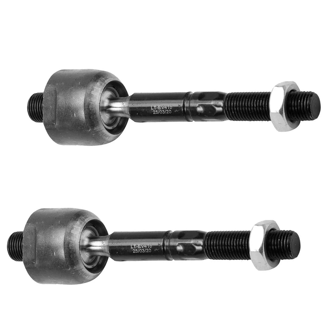 Pair of (2) Front Inner Tie Rod End Links for Honda Accord Acura CL TL Tie Rods