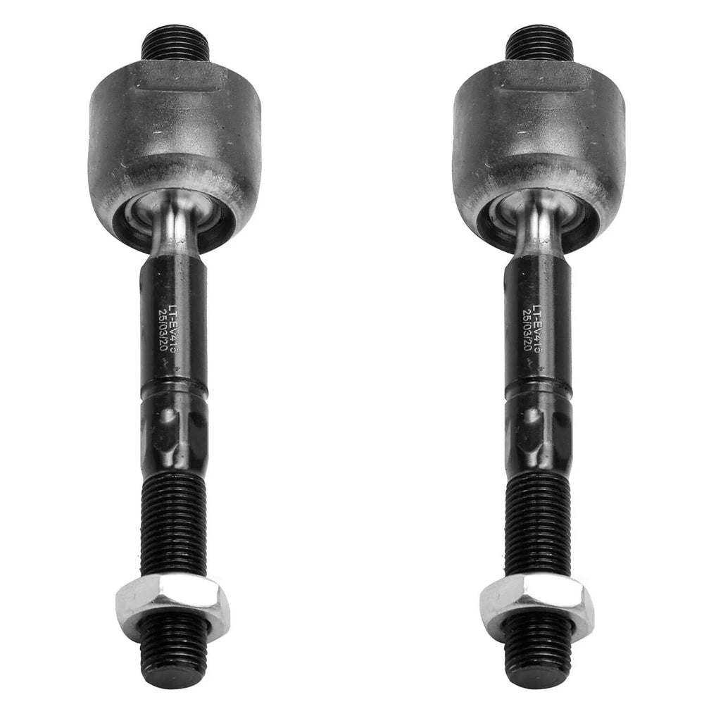Pair of (2) Front Inner Tie Rod End Links for Honda Accord Acura CL TL Tie Rods
