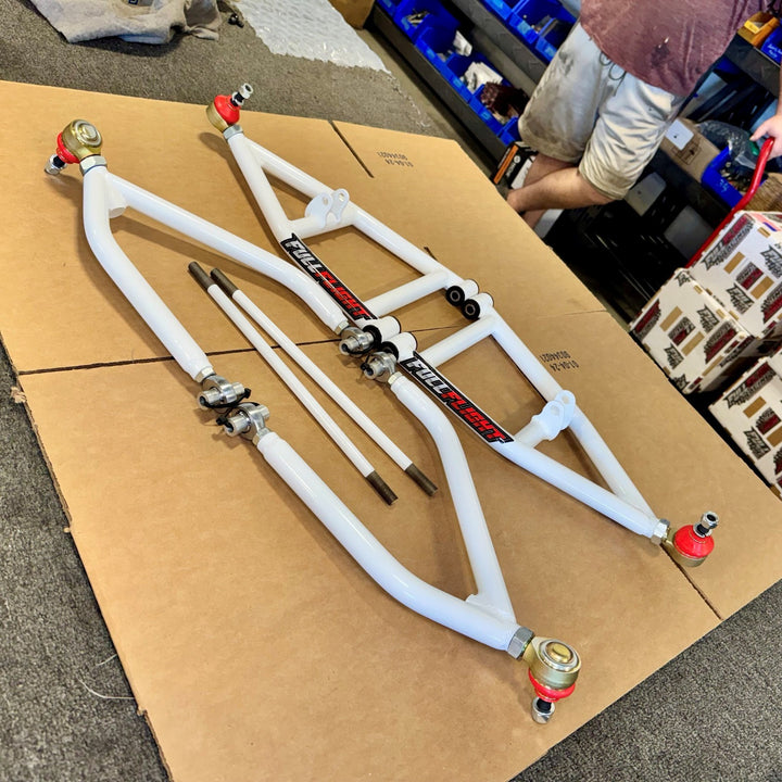 88-06 BLASTER +2 (USES YFZ450 SPINDLES) (WHITE) GNCC CONTROL ARMS SALE YAMAHA