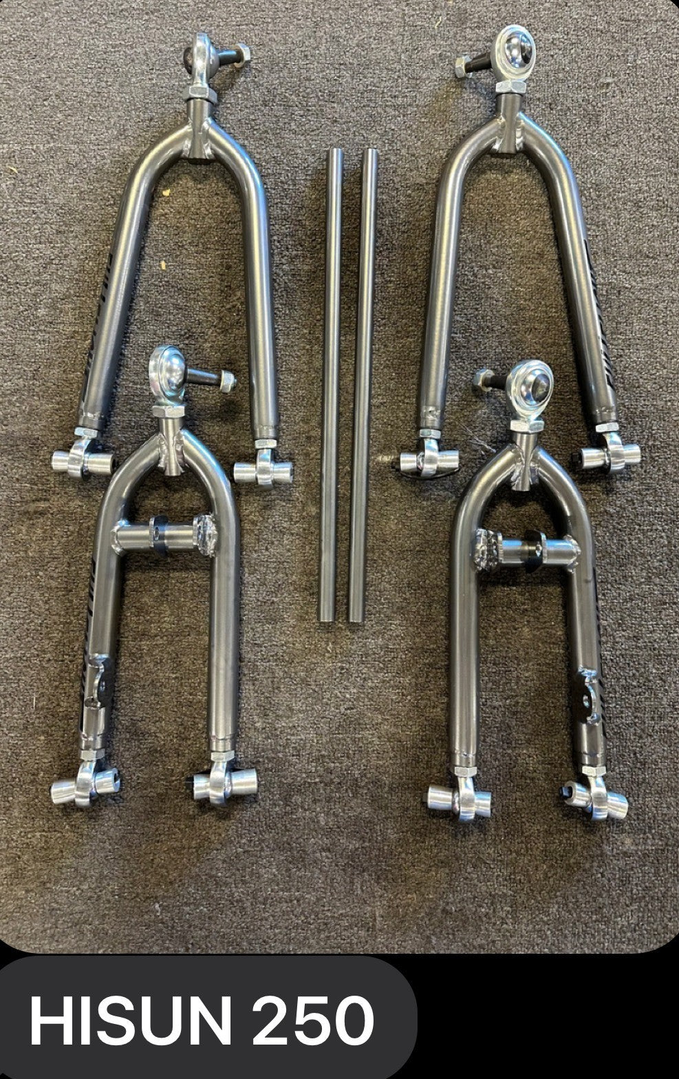 15-22 HISUN STRIKE 250 +2 (WHITE) CORS WORCS CONTROL ARMS SALE SXS UTV