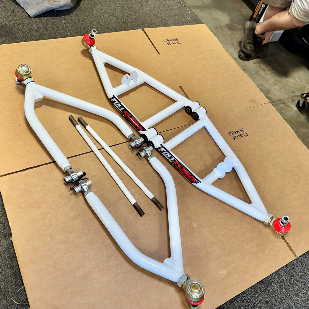 88-06 BLASTER +2 (USES YFZ450 SPINDLES) (WHITE) GNCC CONTROL ARMS SALE YAMAHA