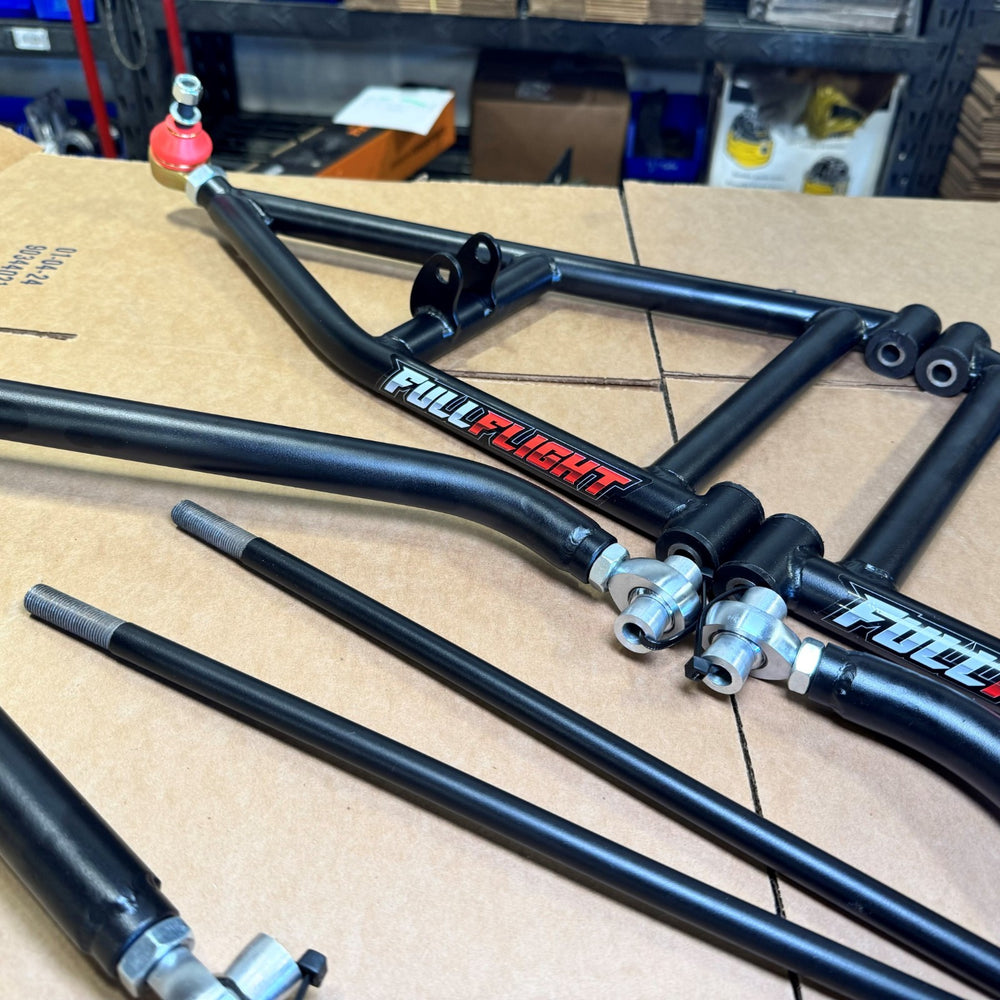 87 LT500R LT500 R +2  (SATIN BLACK) GNCC CONTROL ARMS- SALE SUZUKI