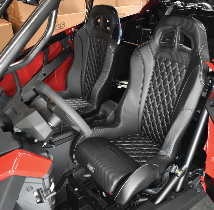 Safety booster seat for Can-Am Polaris Yamaha RZR X3 YXZ Honda Talon