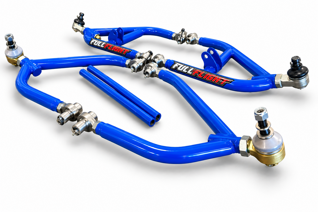 Suzuki LT250R 1985-1986 Elite 3.0 +2 ATV A-arms in blue