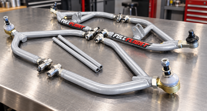 Suzuki LT250R 1985-1986 Elite 3.0 +2 ATV A-arms in silver