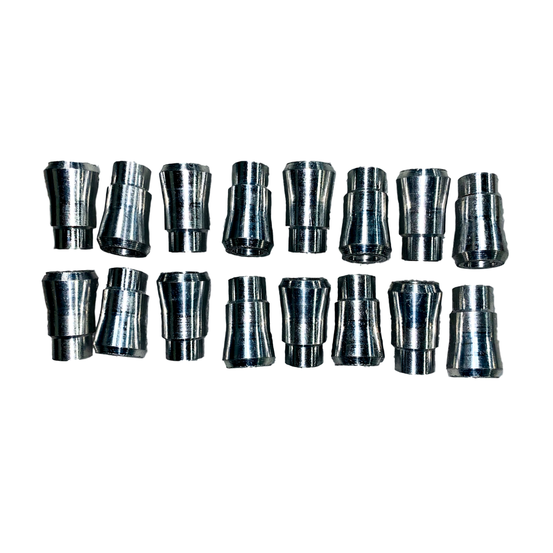 FullFlight Racing aluminum ATV A-arm frame mount spacers