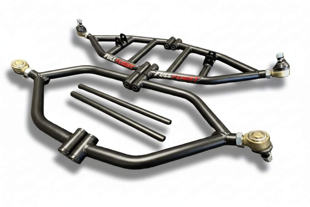 YAMAHA- Elite 3.0 Series Extended ATV A-arms - FullFlight Racing in satin black