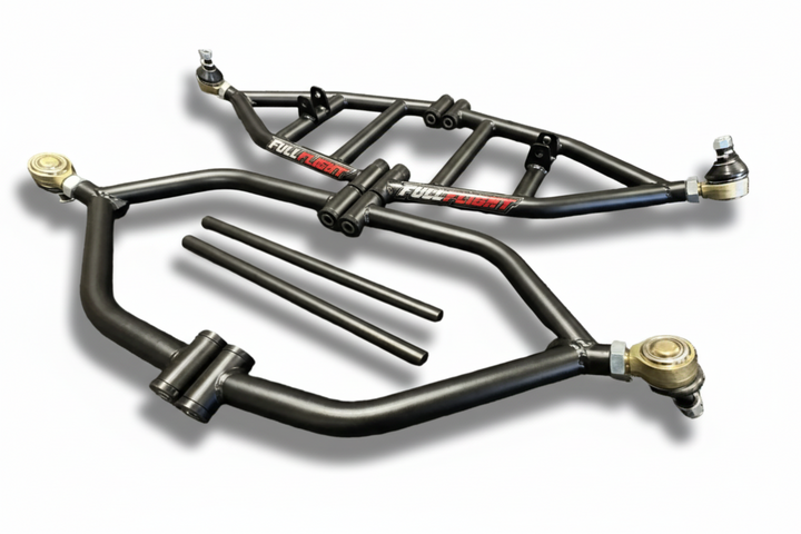 YAMAHA- Elite 3.0 Series Extended ATV A-arms - FullFlight Racing in satin black