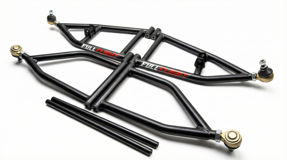 YAMAHA- Elite 3.0 Series Extended ATV A-arms - FullFlight Racing in satin black