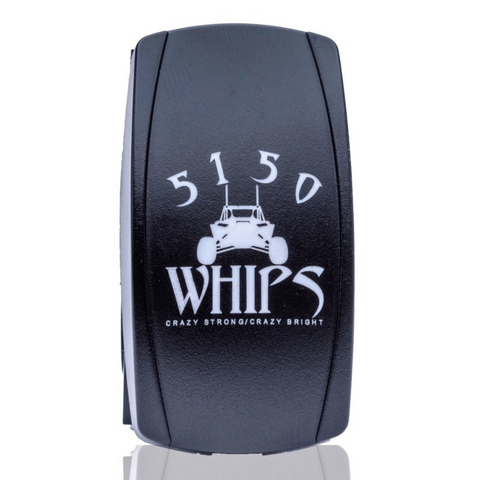 5150 WHIPS ROCKER SWITCH - FullFlight Racing  | 5150 WHIPS ROCKER SWITCH | 5150 WHIPS | FullFlight Racing 